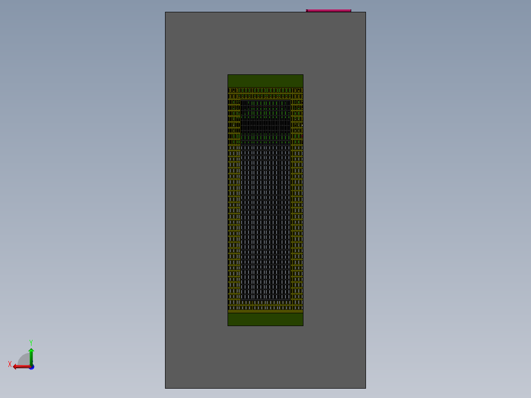 自动洗车系统后视图