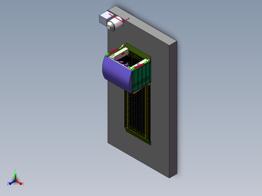 自动洗车系统正等轴测缩略图