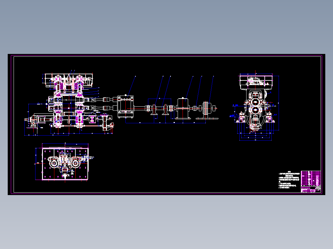 JS036-700水平轧机主传动系统的设计