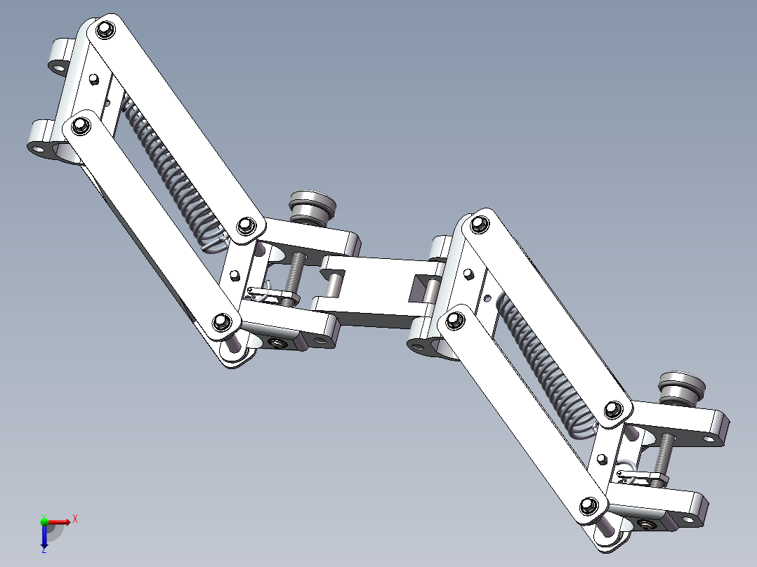 自平衡弹簧臂==717598==120俯视图