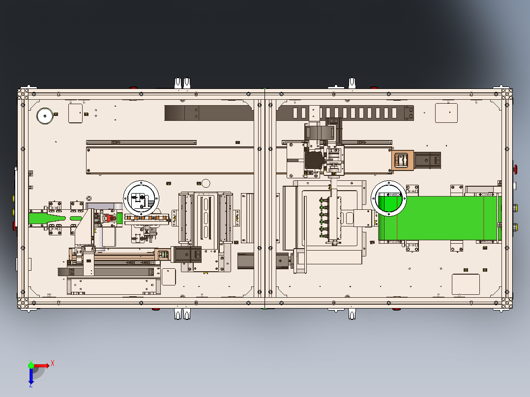 全自动焊锡机sw22可编辑俯视图