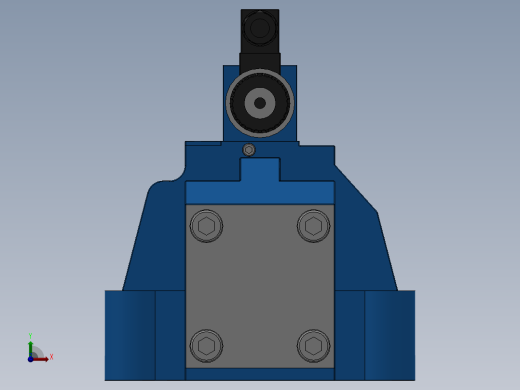 FWH-10直流插座式电液换向阀前视缩略图