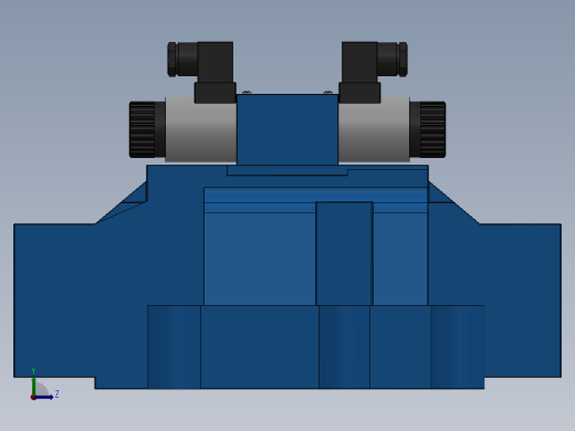 FWH-10直流插座式电液换向阀左视缩略图