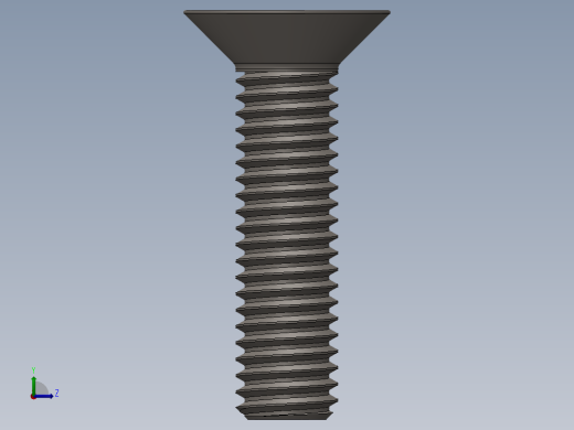 Screw_ISO_10642_M5x20_A2.SLDPRT左视缩略图