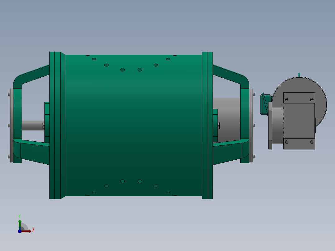 卸料器 YCD-HW系列 13款前视图