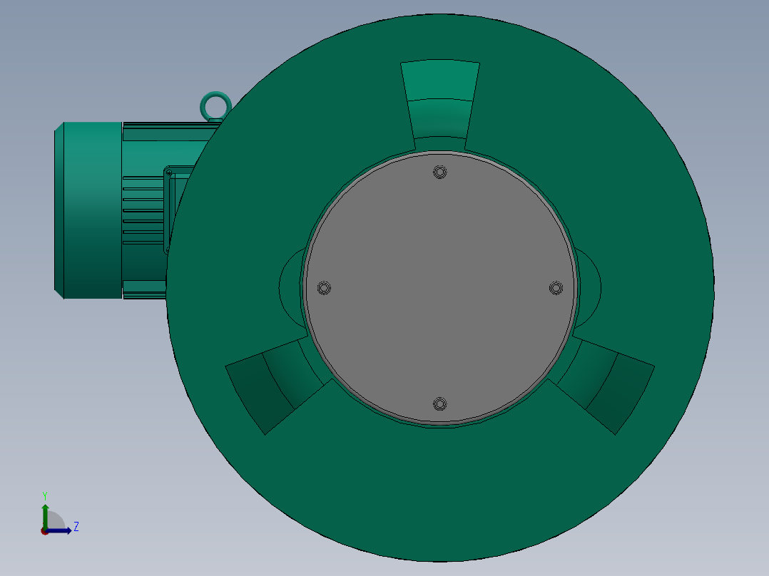 卸料器 YCD-HW系列 13款左视图