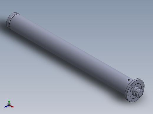 焊接式液压缸-200x130x2046-mm-1.snapshot.1正等轴测缩略图