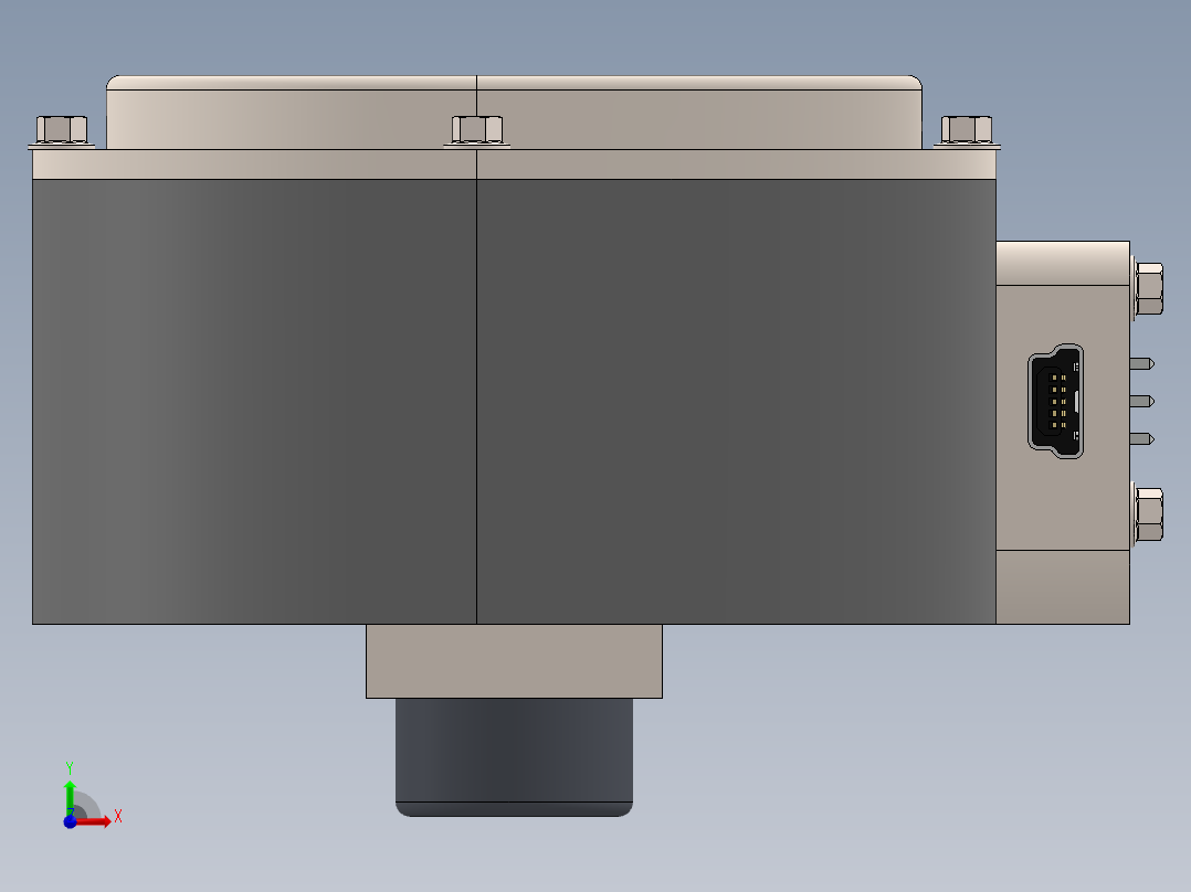传感器(83)前视图