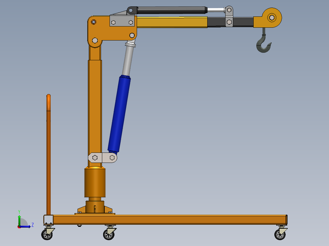 起重机-1(52)左视图