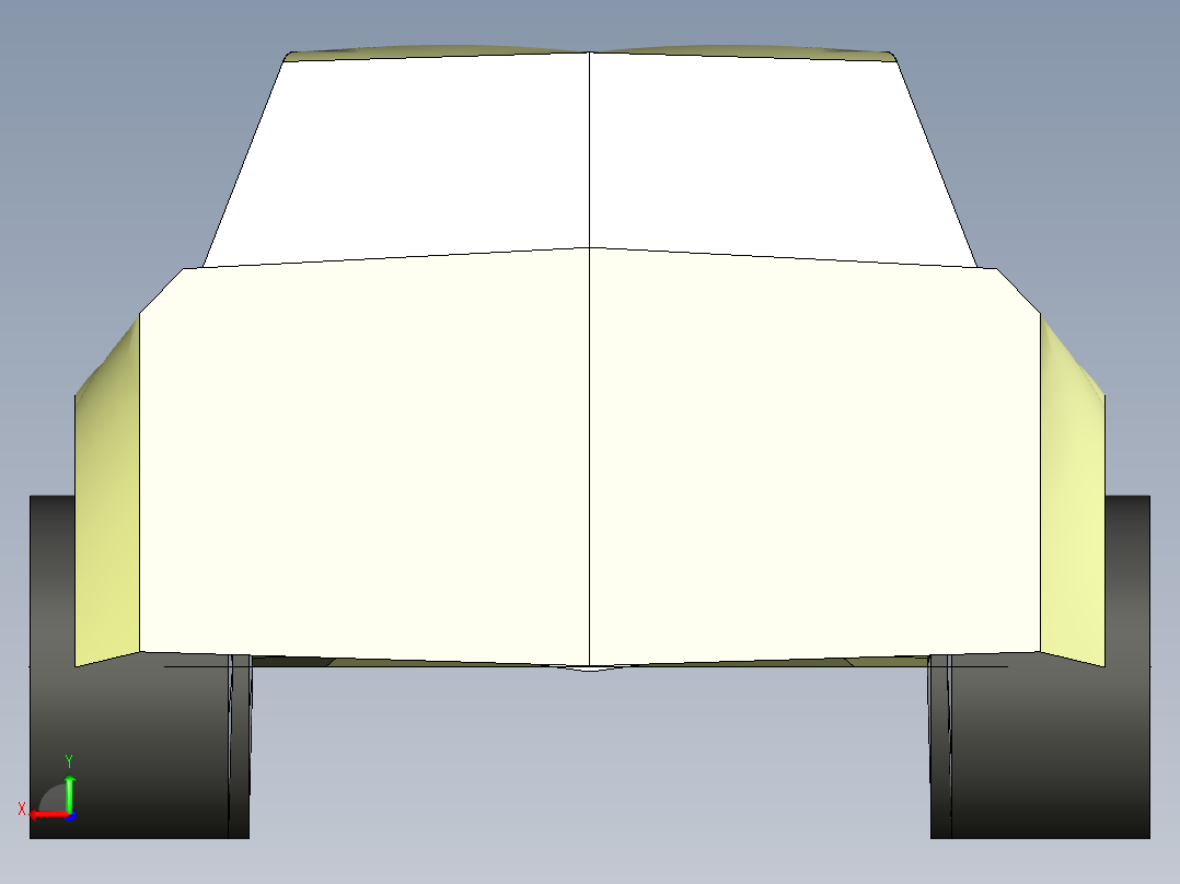 B2004719-奥迪404皮卡后视图