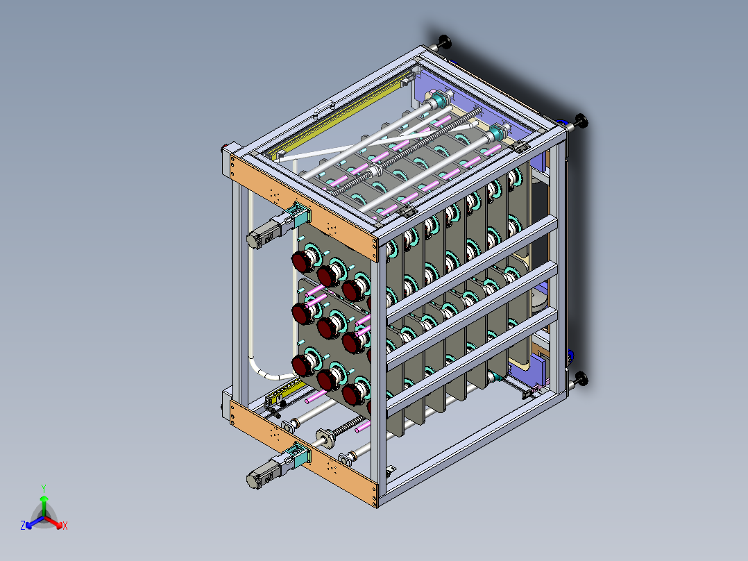 自动升降料仓模组
