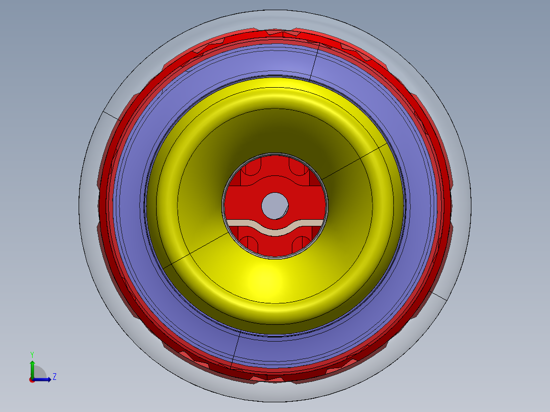 电子烟罐左视图