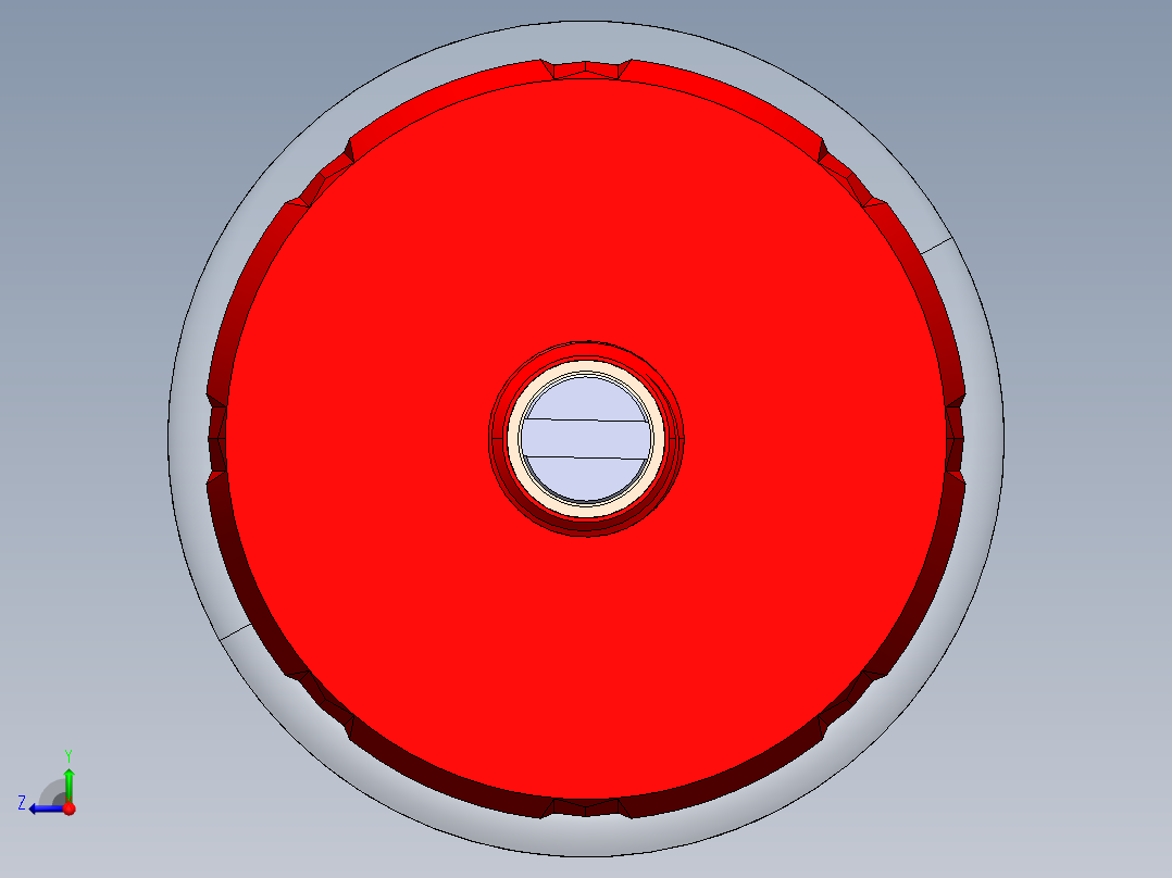 电子烟罐右视图