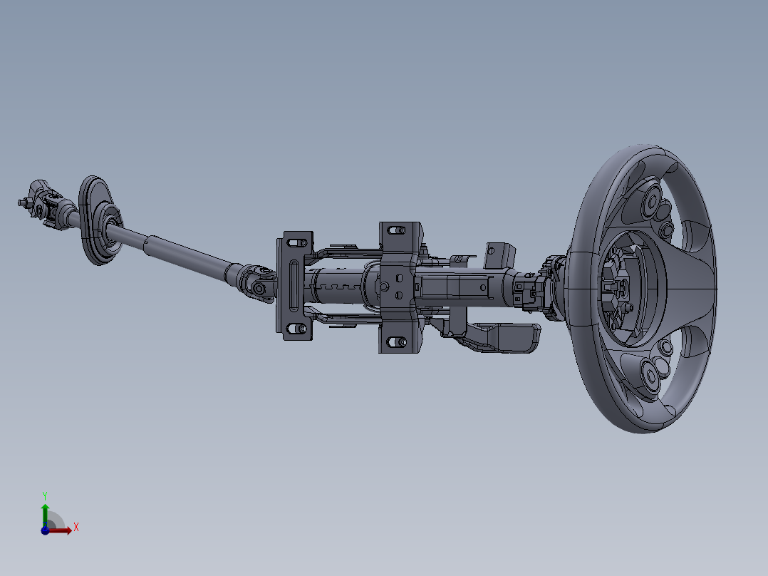 Smart汽车转向柱总成