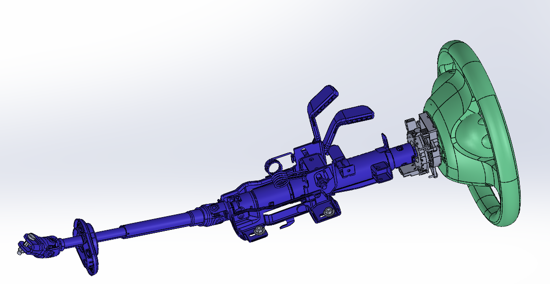 Smart汽车转向柱总成