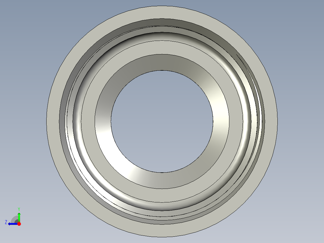 螺纹管管箍-异径有边 DN40-DN20右视图