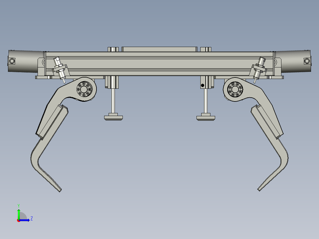 6025-0200-0000(嘉德乐袋料码垛夹具)左视图