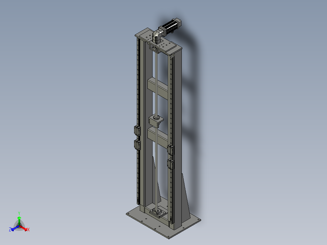 横移立柱装配V02V01V0V11