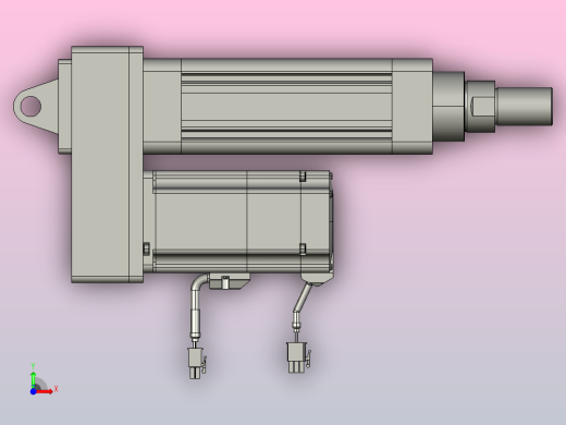轻载电动缸TPA-ESR63-2010C-L50-MR-CA-W-P75-C3前视缩略图