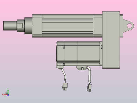 轻载电动缸TPA-ESR63-2010C-L50-MR-CA-W-P75-C3后视缩略图
