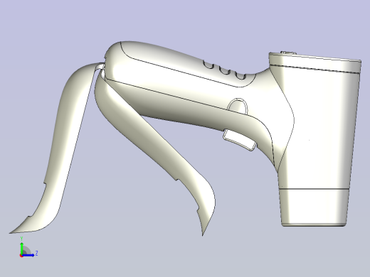 红外体温计-额温枪左视缩略图