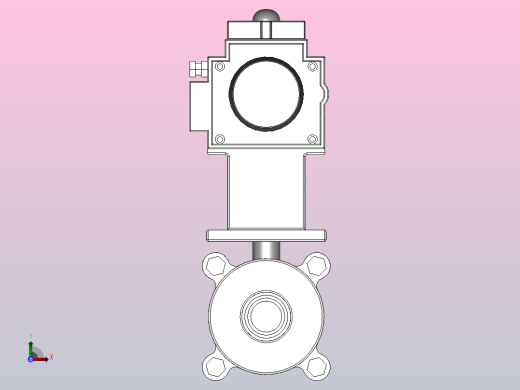 IQP-03气动卡式球阀[IQP-03-0.75s]前视缩略图