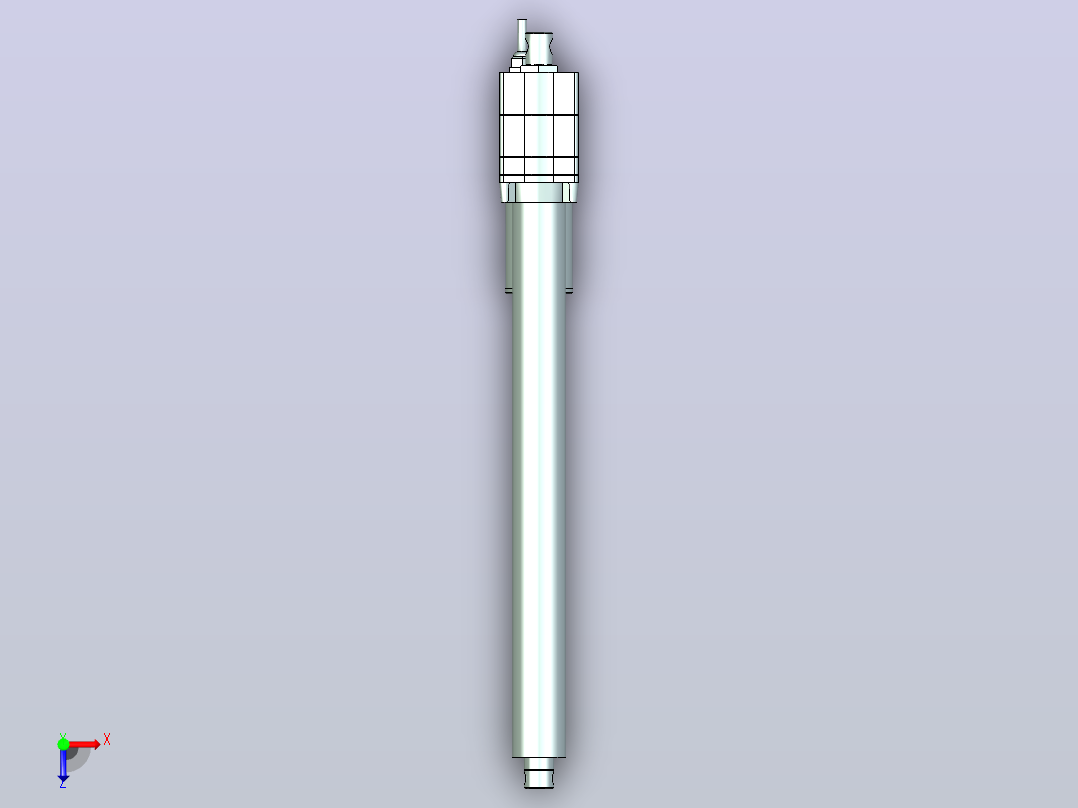 电动推杆10000N(ZJWSN-B)[ZJWSN-B-S450]俯视图