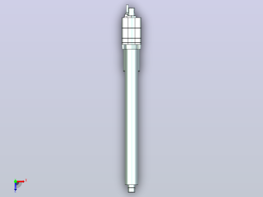 电动推杆10000N(ZJWSN-B)[ZJWSN-B-S450]俯视缩略图