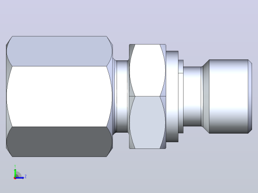 1CM-WD 1CM-WD 公制螺纹胶垫密封柱端[1DM-14-12WD-RN]左视缩略图