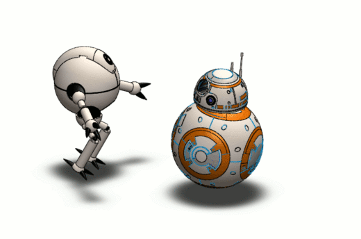 BB-8和Gyu机械模型缩略图
