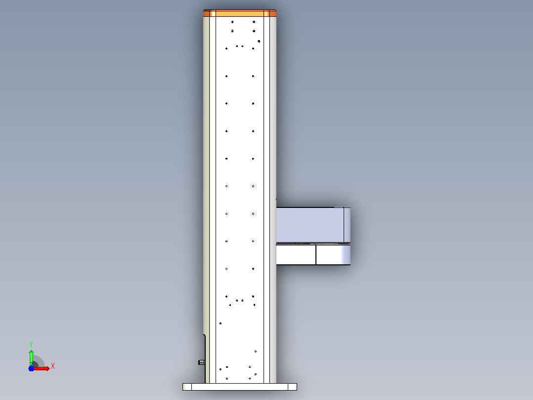 协作机械臂 4150-Z-Arm-step前视图