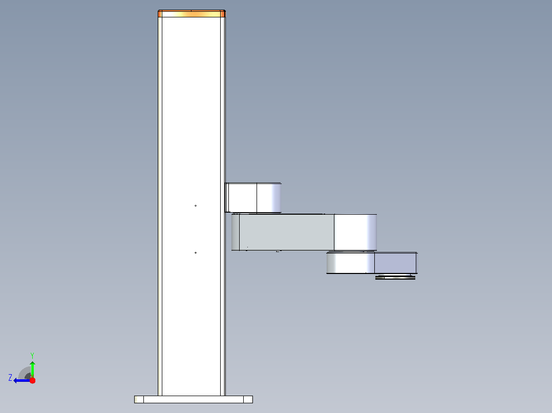 协作机械臂 4150-Z-Arm-step右视图