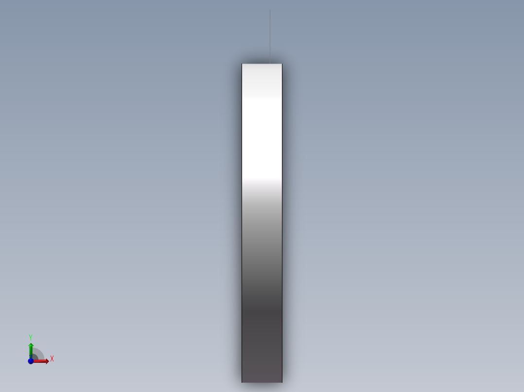 镂空圆盘前视图