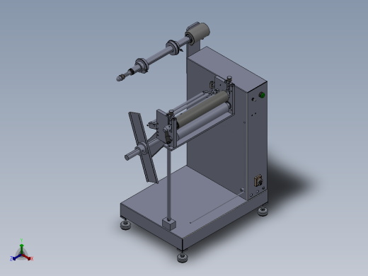 WS350送料机(单边)正等轴测缩略图