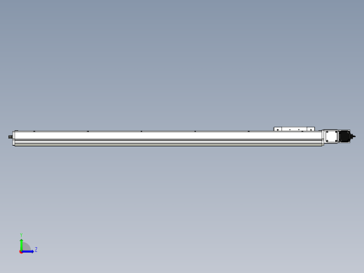 Toyo东佑达直线模组-ECB17-1400-R左视缩略图