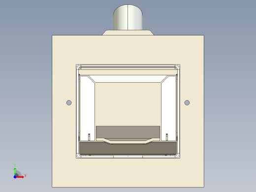 颗粒燃烧器20-60千瓦前视缩略图