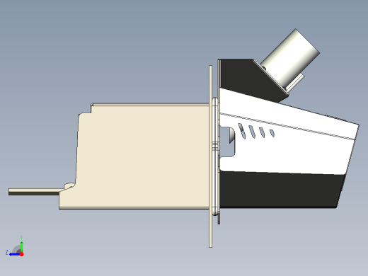 颗粒燃烧器20-60千瓦右视缩略图