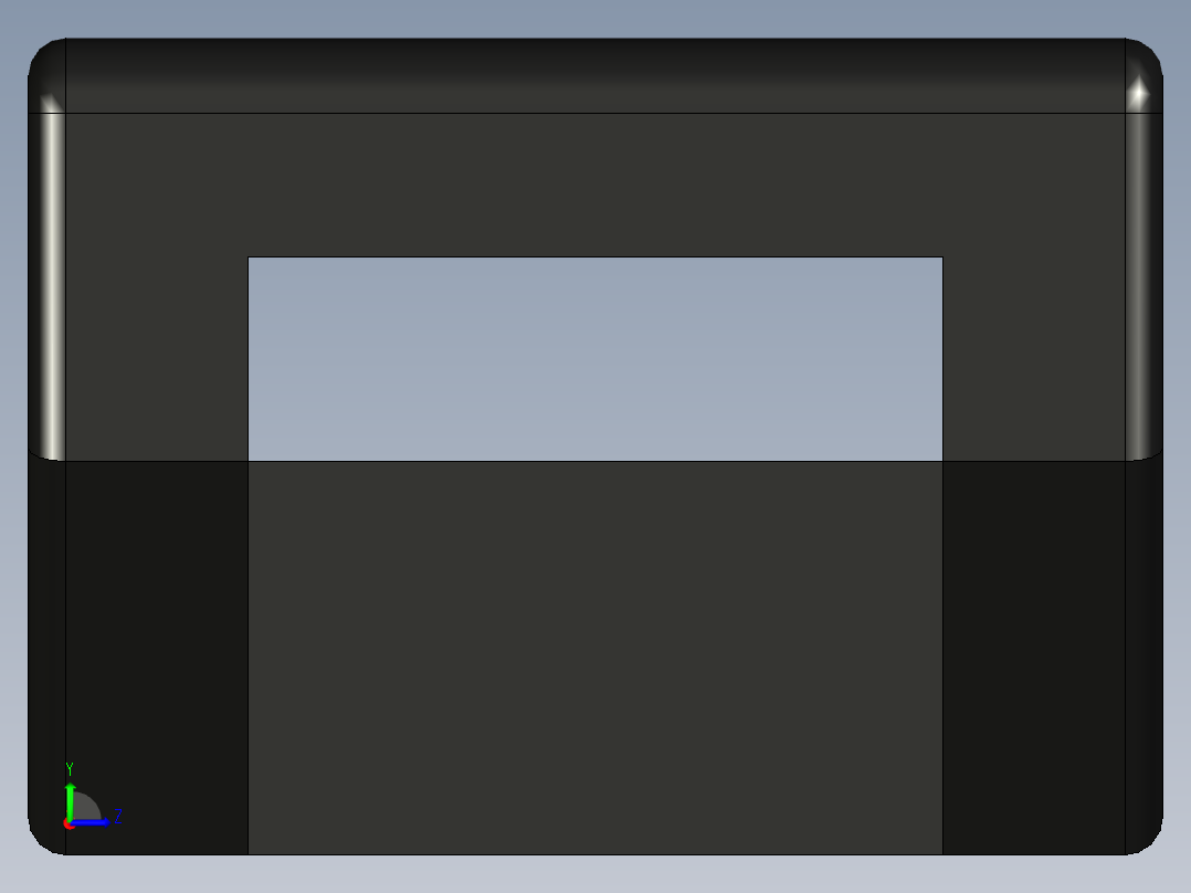 型材-KJN UNIVERSAL CABLE BRACKET KJN093059左视图