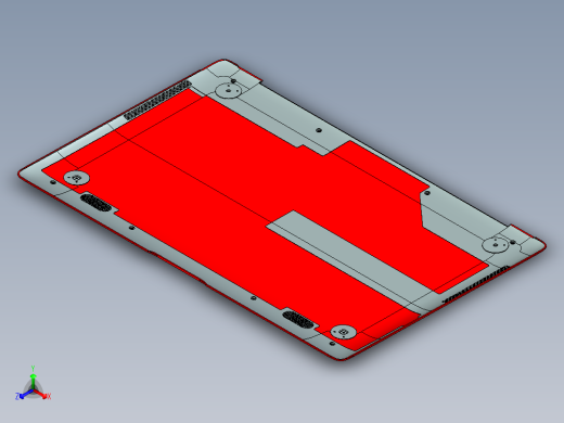 ux390_bottom_case_sheet_metal_0329正等轴测缩略图