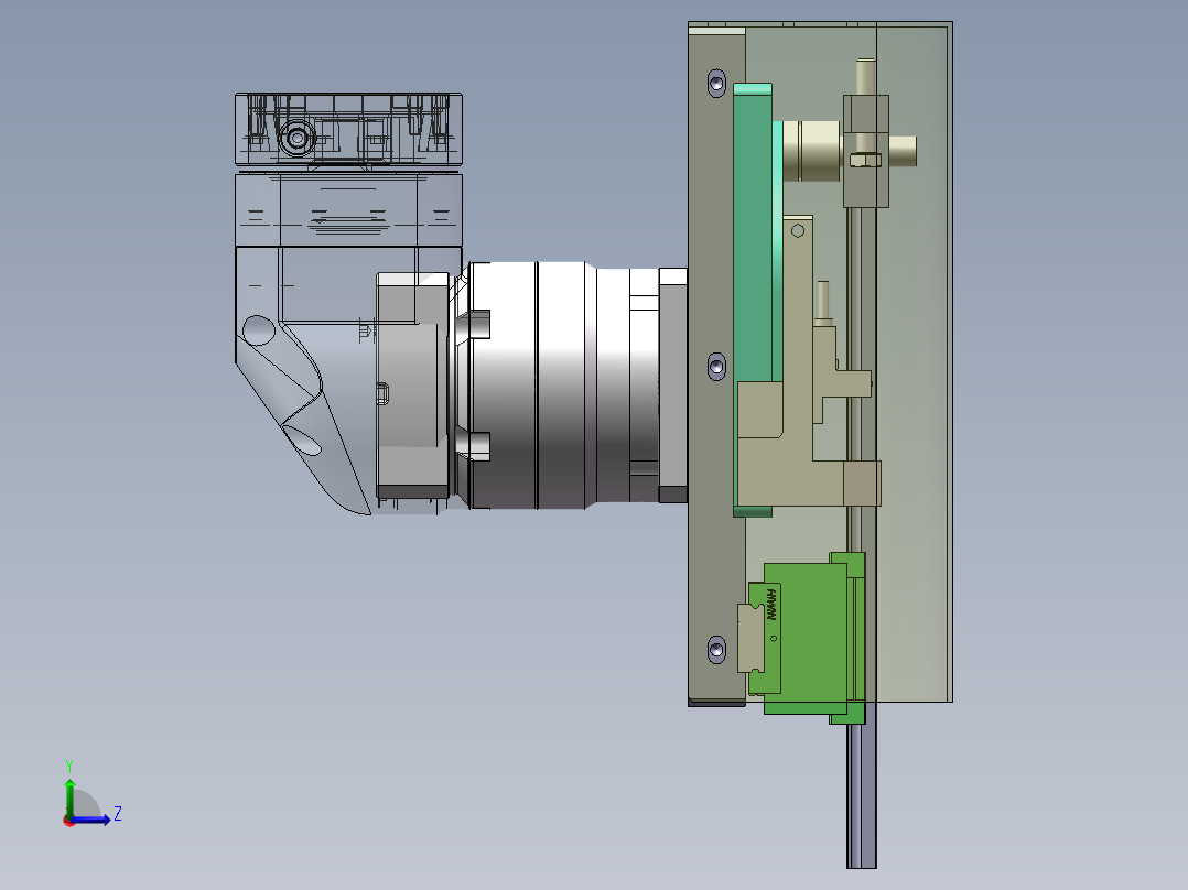 3-PPU搬运模组及配件左视图