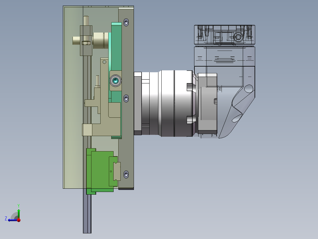3-PPU搬运模组及配件右视图