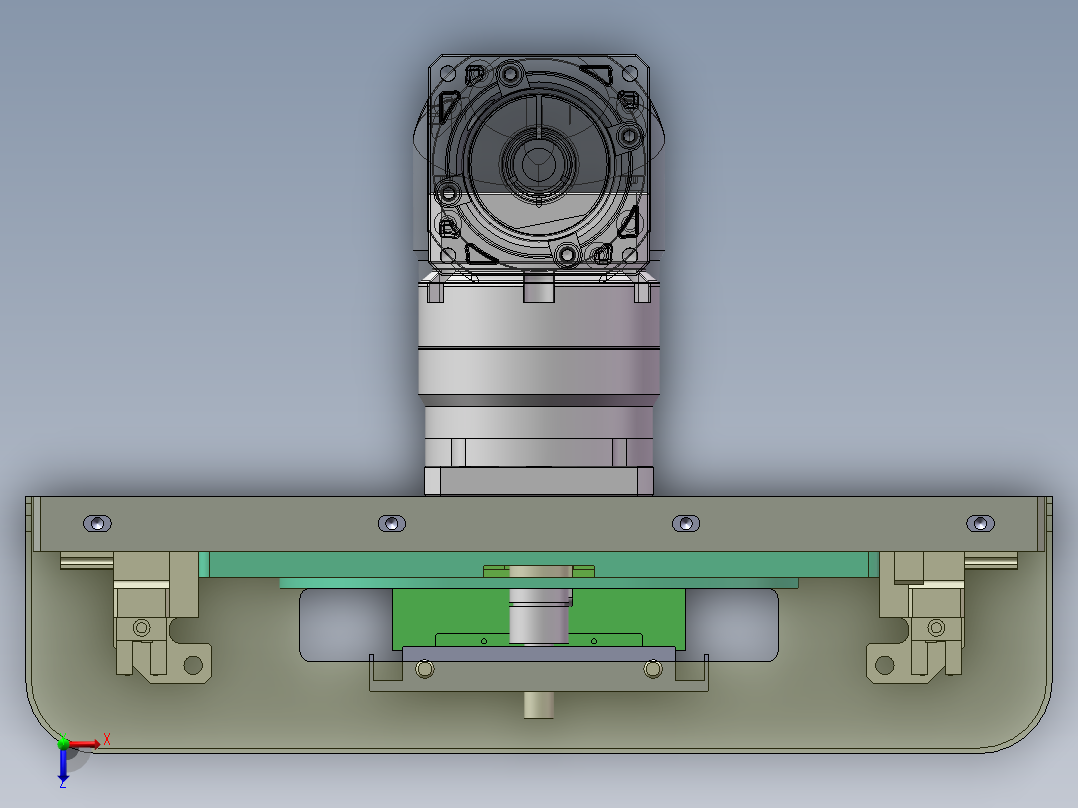 3-PPU搬运模组及配件俯视图