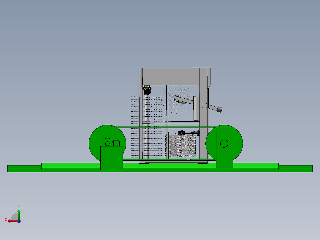 自动洗车机模型771522==280后视图