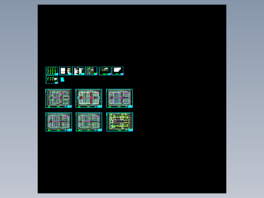苏州某商城家居广场通风空调全套图