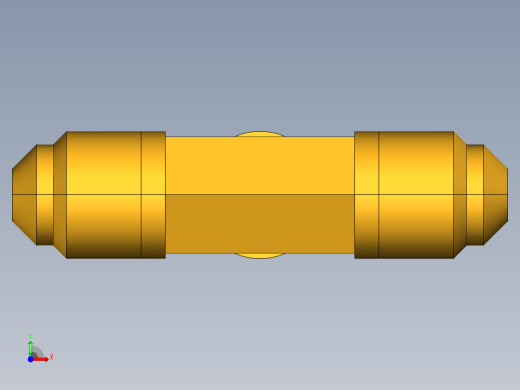 扩口式工业通用硬管接头Union Tee 144F-3前视缩略图