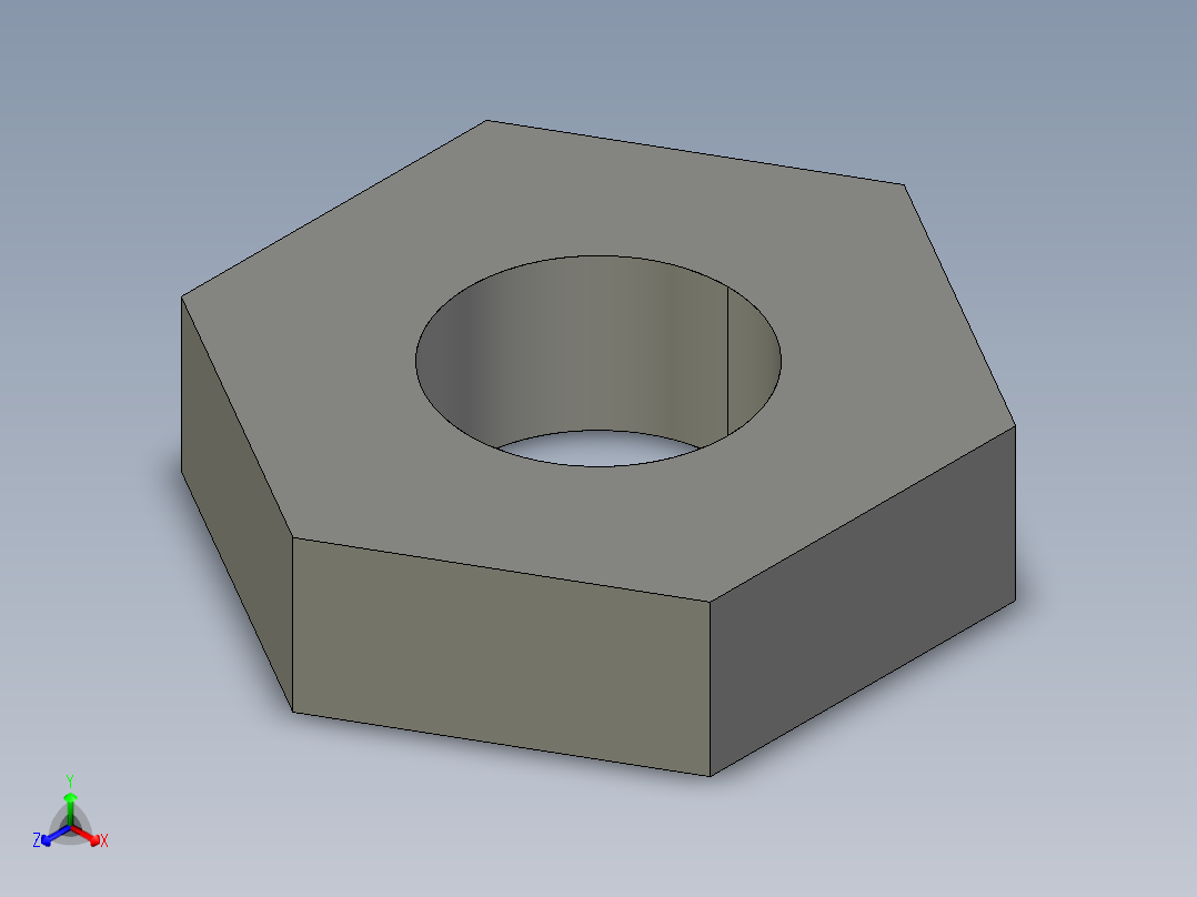 基恩士FU-68nut_kc图纸模型正等轴测图