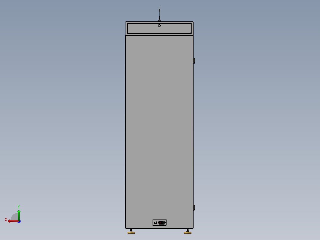 立体式口罩售卖机sw18可编辑后视图