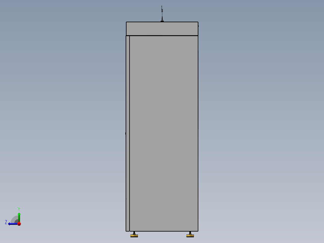 立体式口罩售卖机sw18可编辑右视图