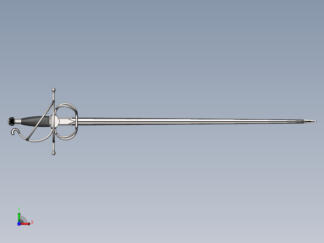 剑、宝剑(72)前视图