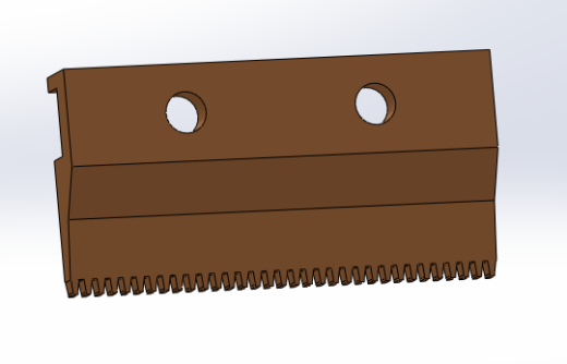 织带冲切机（sw18可编辑+cad）缩略图